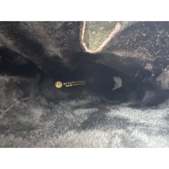 Eric Michael Womens Black Leather Pull On Moto Laguna Boot Size EU 38 - Picture 8 of 9